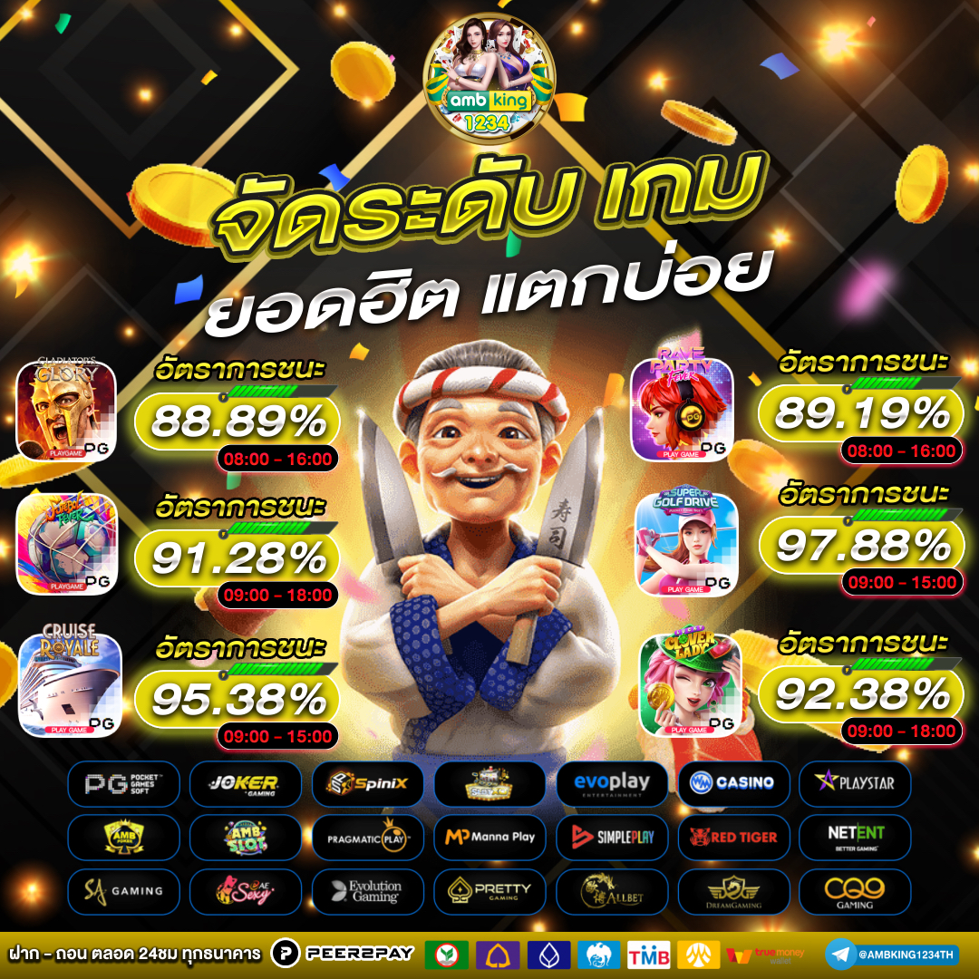 ฝากถอนวอเลท ไม่มีขั้นต่ํา - แบนเนอร์โปรโมชั่น