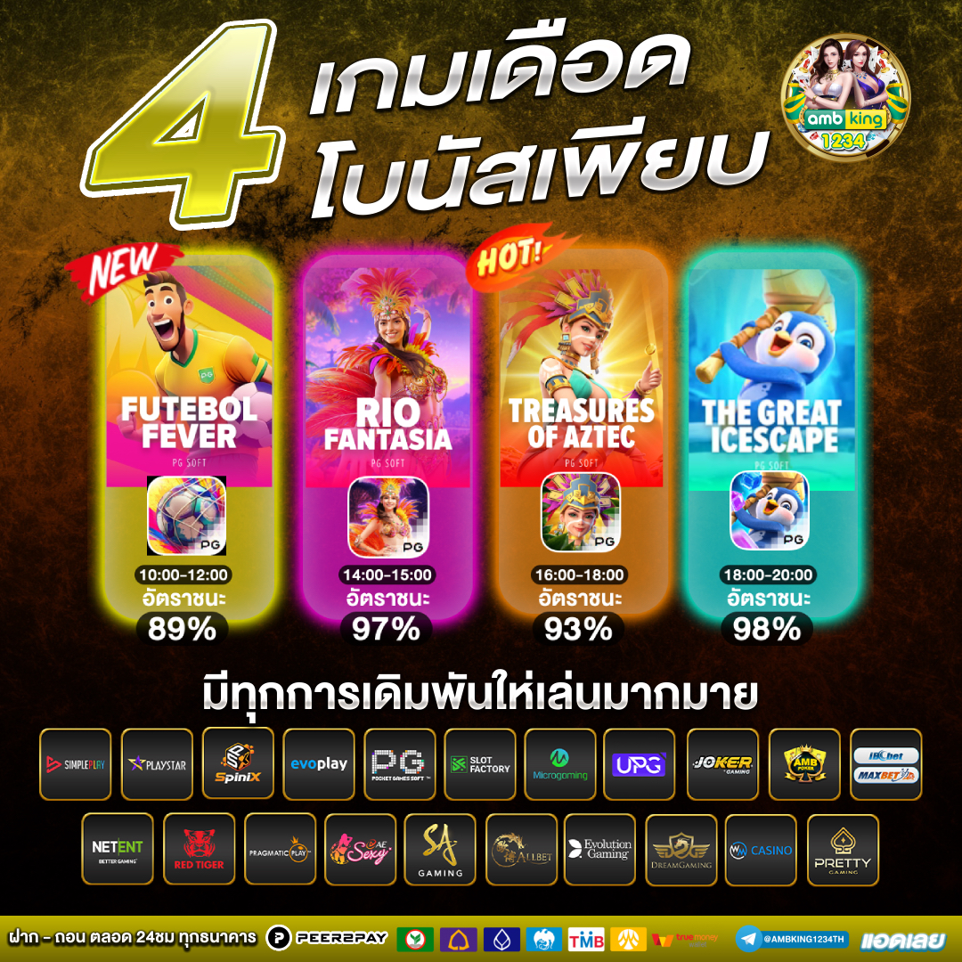 slot รวมทุกค่าย - แบนเนอร์โปรโมชั่น